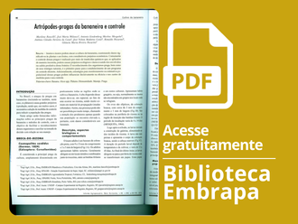 Artrópodes pragas da bananeira