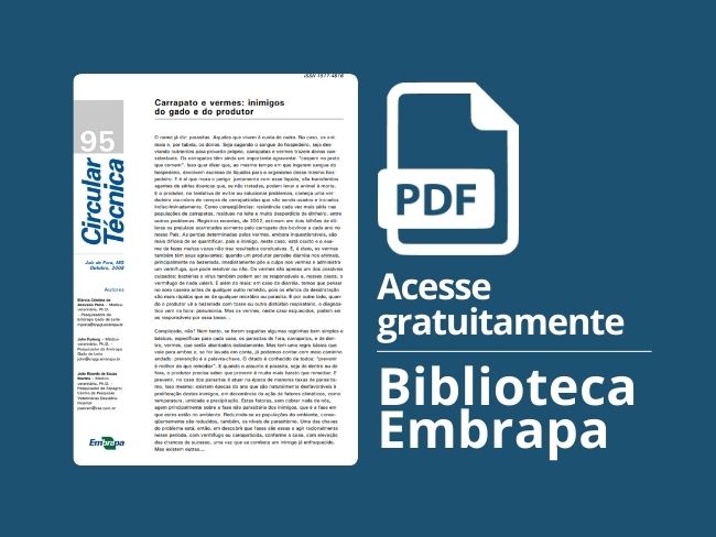 Carrapato e vermes: inimigos do gado de leite