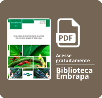 Guia prático de reconhecimento e controle das principais pragas do feijão-caupi.
